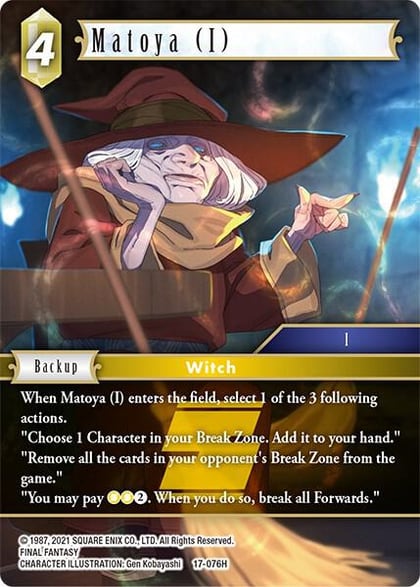 Matoya (I), Rebellion's Call 17-076H
