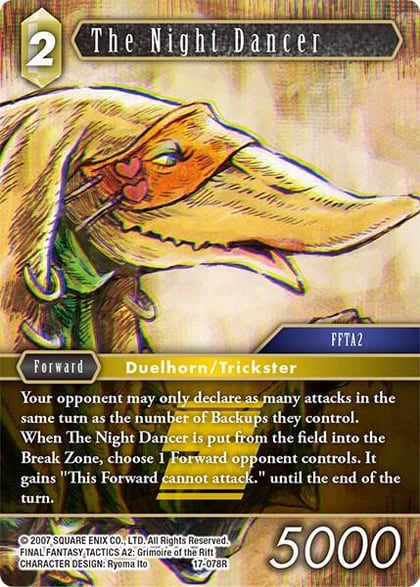 The Night Dancer, Rebellion's Call 17-078R