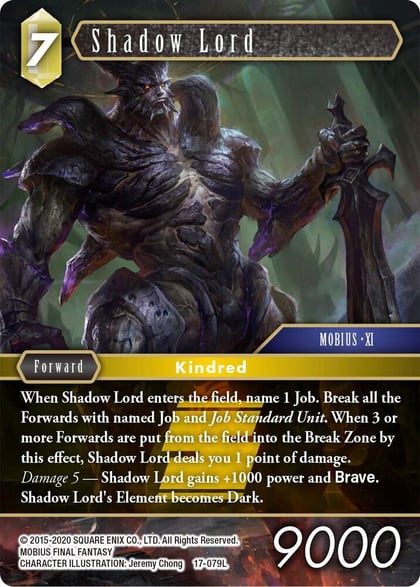 Shadow Lord, Rebellion's Call 17-079L