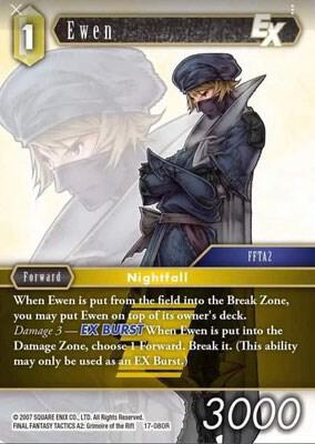Ewen EX, Rebellion's Call 17-080R
