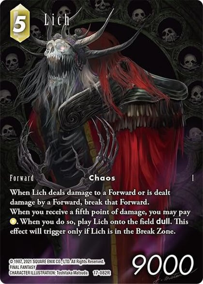 Lich (Full Art), Rebellion's Call 17-082R