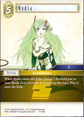 Rydia, Rebellion's Call 17-083C
