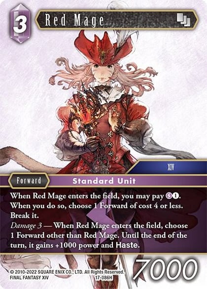Red Mage, Rebellion's Call 17-086H