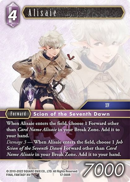 Alisaie, Rebellion's Call 17-088R