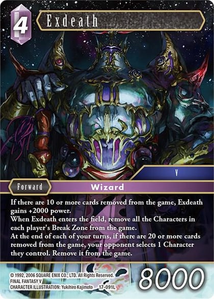 Exdeath, Rebellion's Call 17-091L