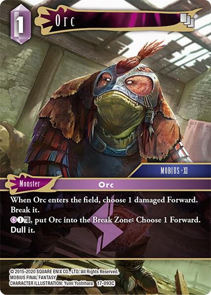 Orc, Rebellion's Call 17-093C