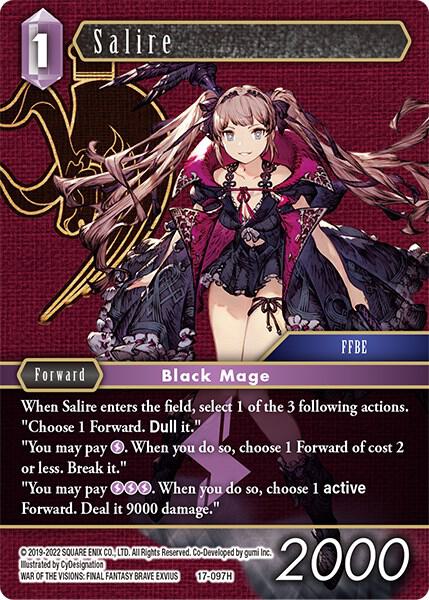 Salire, Rebellion's Call 17-097H