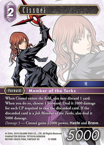 Cissnei, Rebellion's Call 17-098R
