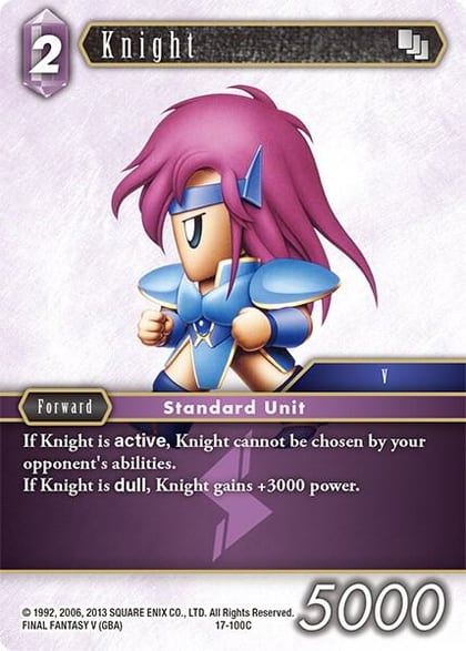 Knight (100), Rebellion's Call 17-100C