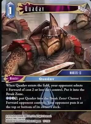 Quadav, Rebellion's Call 17-110C