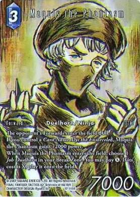 Maquis the Phantasm (Full Art), Rebellion's Call 17-115R
