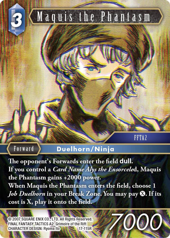 Maquis the Phantasm, Rebellion's Call 17-115R