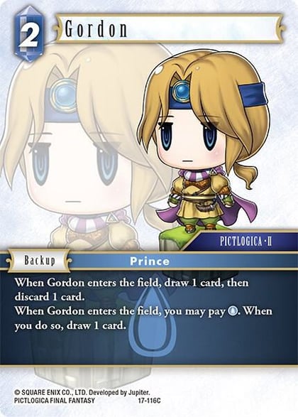 Gordon, Rebellion's Call 17-116C