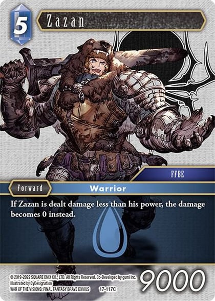 Zazan, Rebellion's Call 17-117C