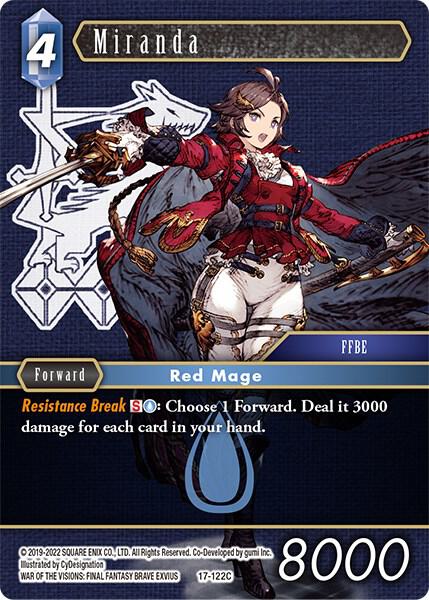 Miranda, Rebellion's Call 17-122C