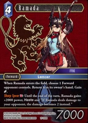 Ramada, Rebellion's Call 17-125R