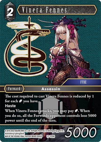 Vinera Fennes, Rebellion's Call 17-129H