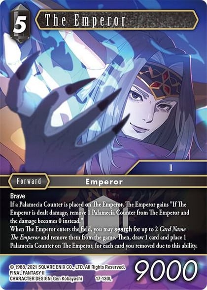 The Emperor, Rebellion's Call 17-130L