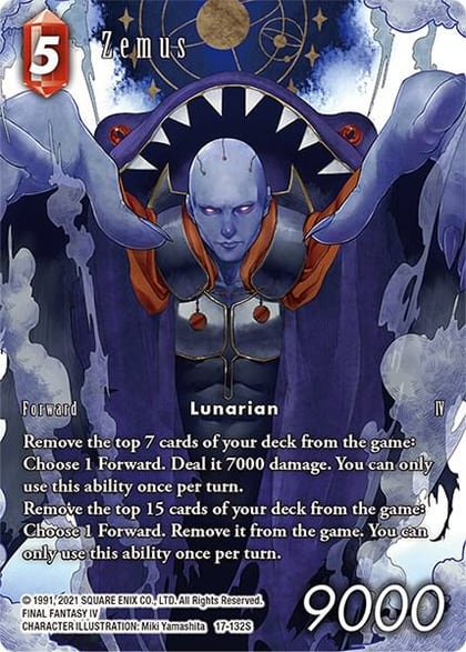 Zemus (Full Art), Rebellion's Call 17-132S
