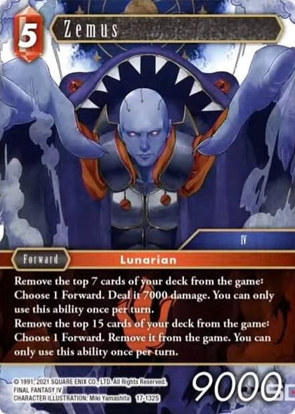 Zemus, Rebellion's Call 17-132S