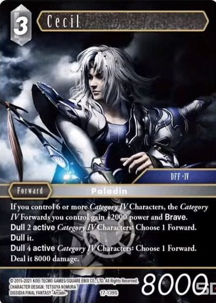 Cecil, Rebellion's Call 17-139S
