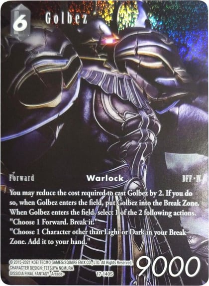 Golbez (Full Art), Rebellion's Call 17-140S