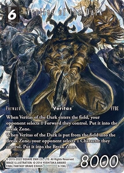 Veritas of the Dark (Full Art Reprint), Rebellion's Call 8-136L