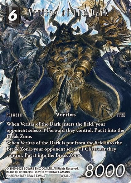 Veritas of the Dark (Full Art Reprint), Rebellion's Call 8-136L