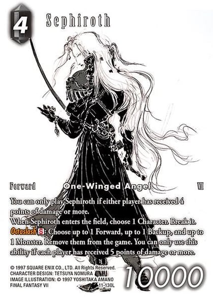 Sephiroth (Full Art Reprint), Resurgence of Power 11-130L