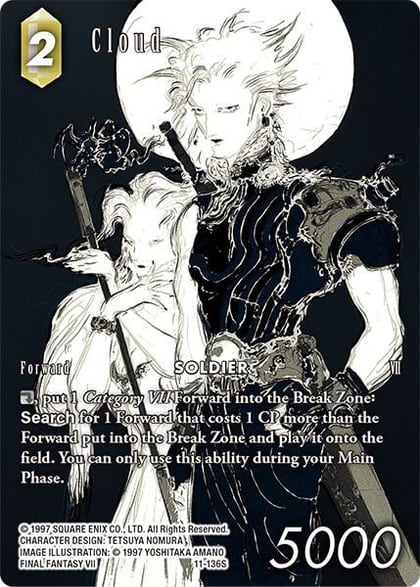 Cloud (Full Art Reprint), Resurgence of Power 11-136S
