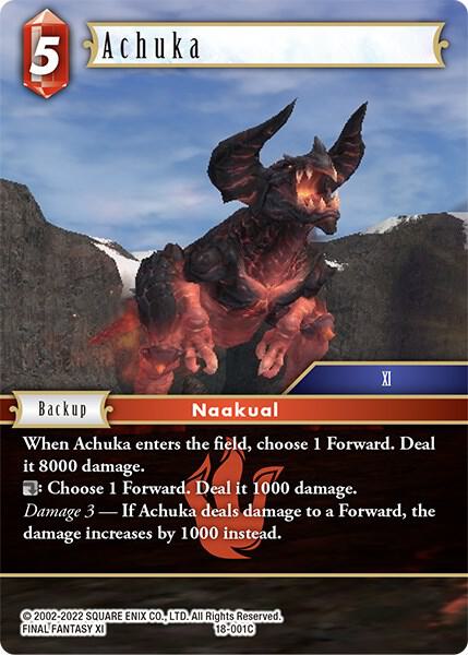 Achuka, Resurgence of Power 18-001C