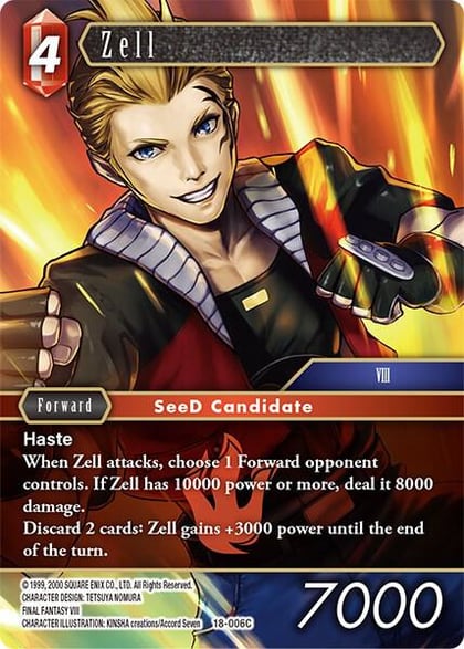 Zell, Resurgence of Power 18-006C