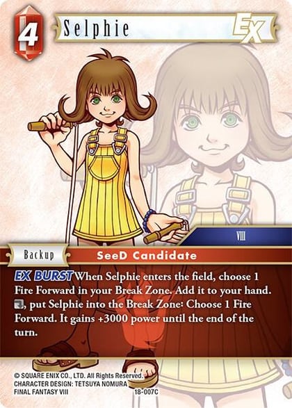Selphie EX, Resurgence of Power 18-007C