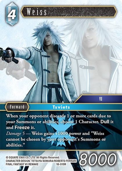 Weiss, Resurgence of Power 18-019R