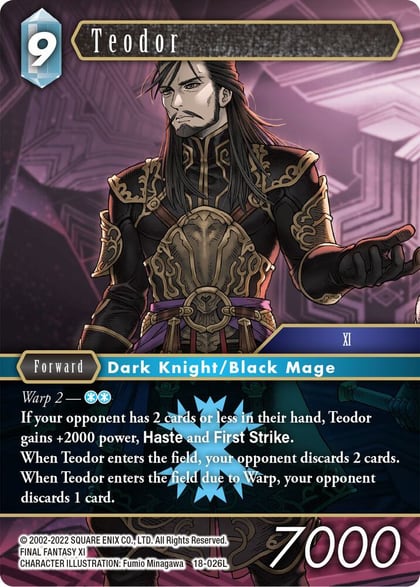 Teodor, Resurgence of Power 18-026L