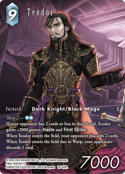 Teodor (Full Art), Resurgence of Power 18-026L