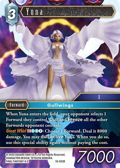 Yuna, Resurgence of Power 18-033R