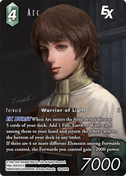 Arc EX (Full Art), Resurgence of Power 18-035R