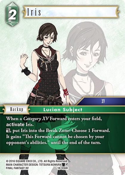 Iris, Resurgence of Power 18-036R