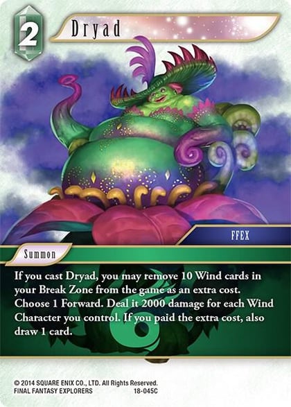 Dryad, Resurgence of Power 18-045C