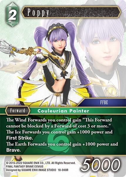 Poppy, Resurgence of Power 18-048R