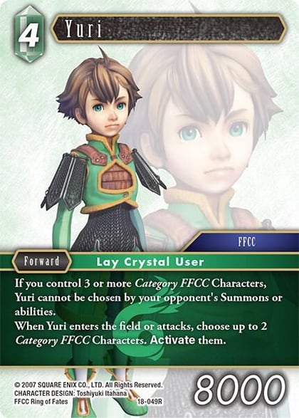 Yuri, Resurgence of Power 18-049R