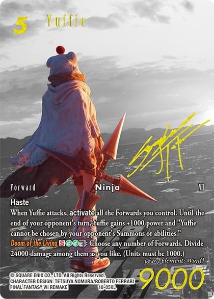 Yuffie (Full Art), Resurgence of Power 18-050L