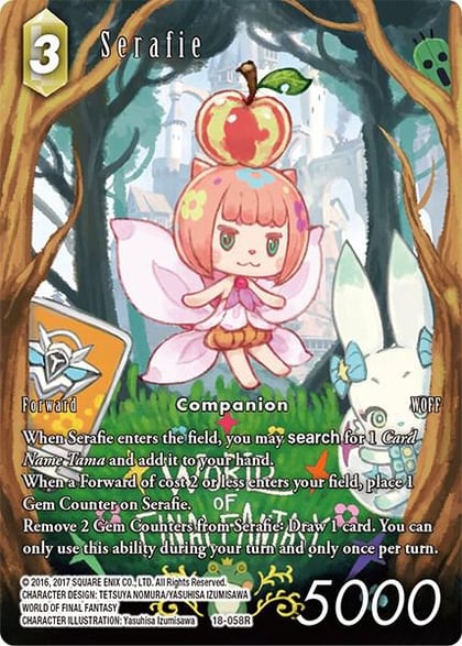 Serafie (Full Art), Resurgence of Power 18-058R
