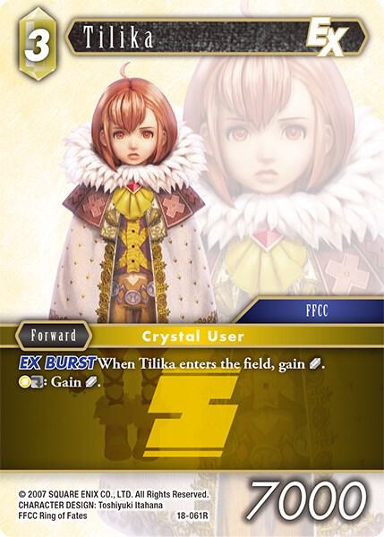 Tilika EX, Resurgence of Power 18-061R