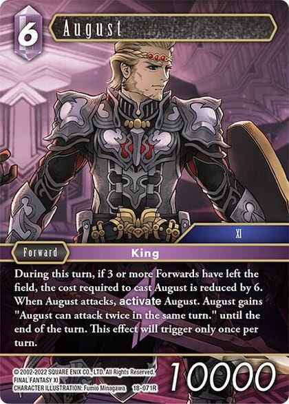 August, Resurgence of Power 18-071R