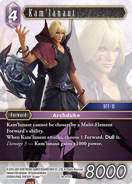 Kam'lanaut, Resurgence of Power 18-072C
