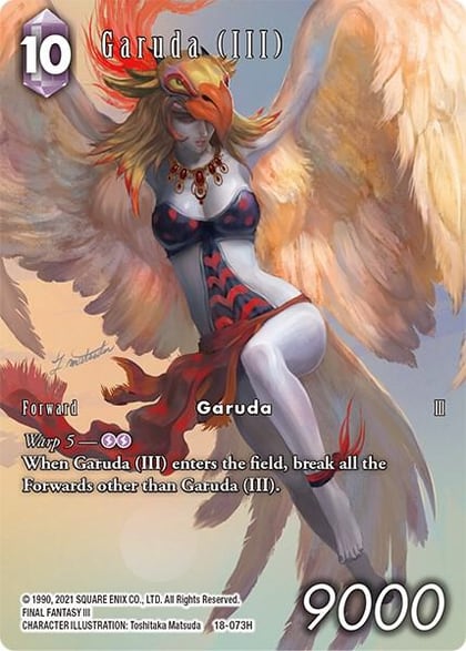 Garuda (III) (Full Art), Resurgence of Power 18-073H