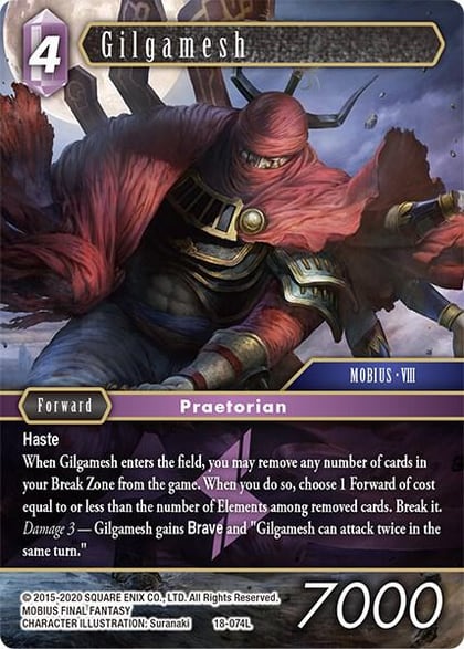 Gilgamesh, Resurgence of Power 18-074L