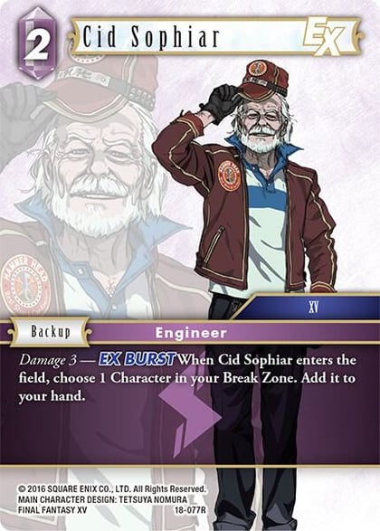 Cid Sophiar EX, Resurgence of Power 18-077R